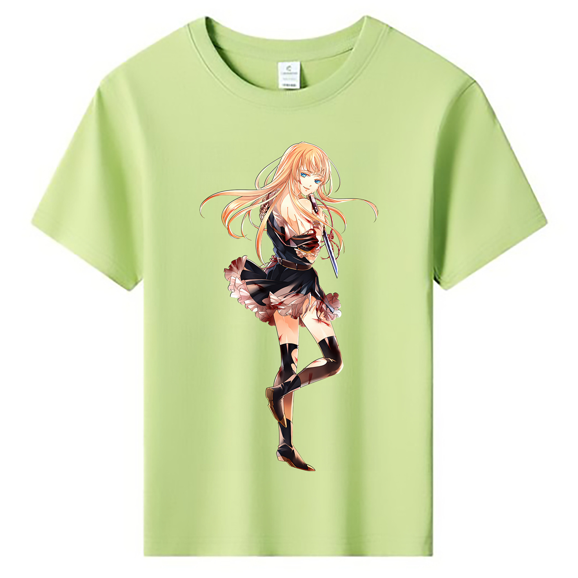 （画像用） 刀剣乱舞 Touken Ranbu 綿100％キッズTシャツ（フロントプリント）
